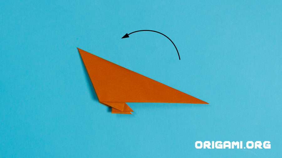 Dinde Origami étape 17