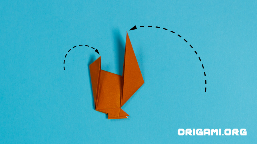 Origami Türkei Schritt 18