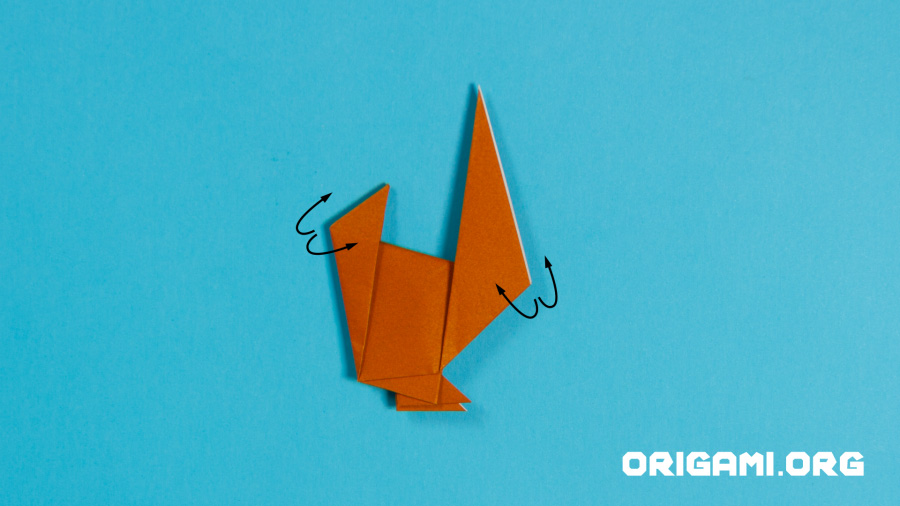 Origami Turkey Step 19