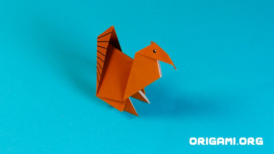 Origami Türkei Schritt 24