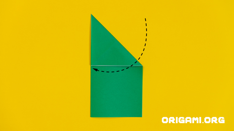 Origami-Springfrosch Schritt 5