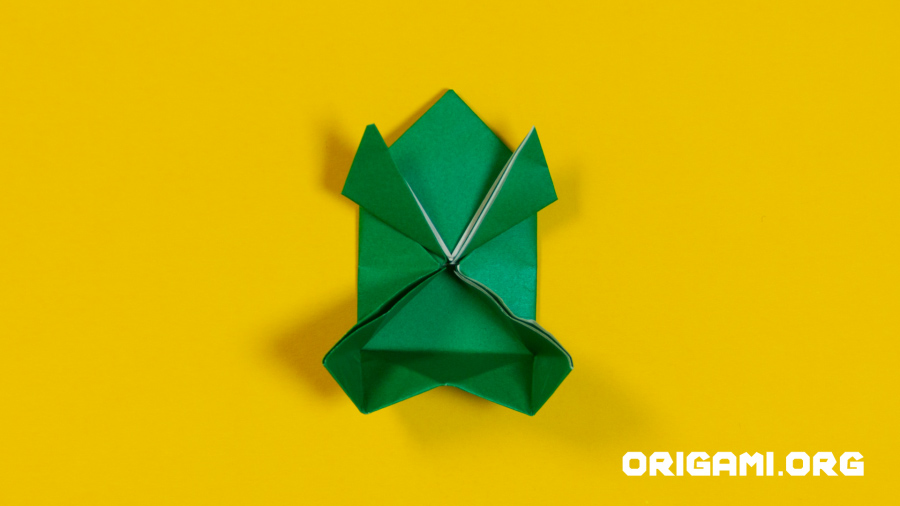 Origami Jumping Frog Step 18