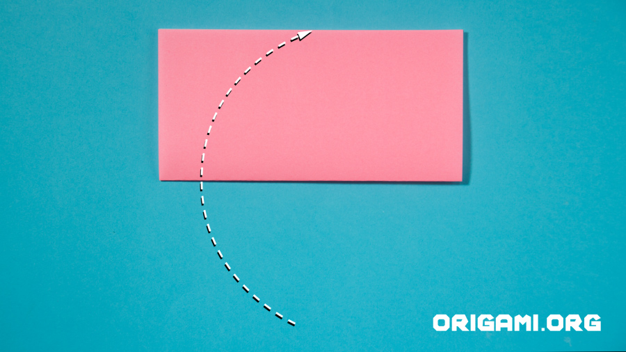 Origami-Umschlag Schritt 2