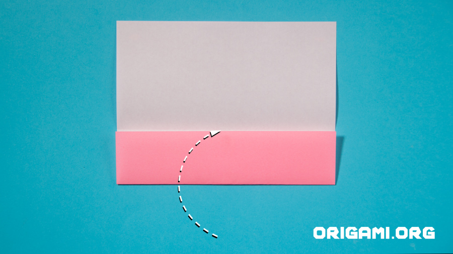 Origami-Umschlag Schritt 4