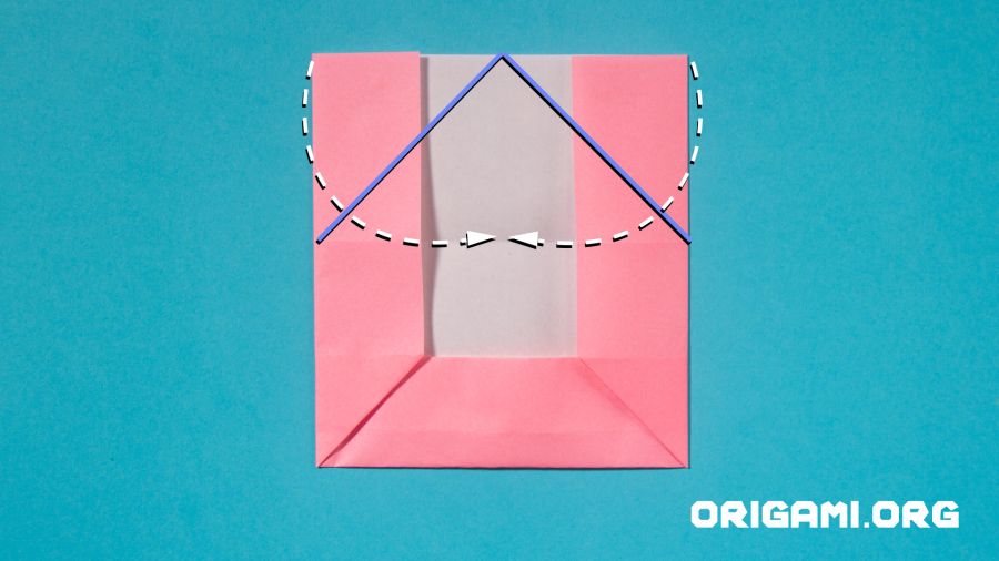 Envelope de Origami Etapa 12