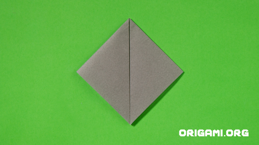 Origami-Kaninchen Schritt 3