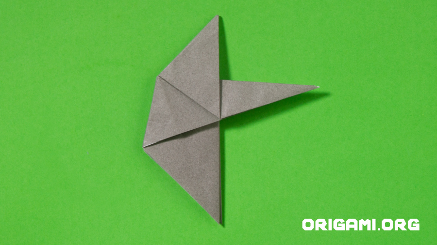 Origami-Kaninchen Schritt 10
