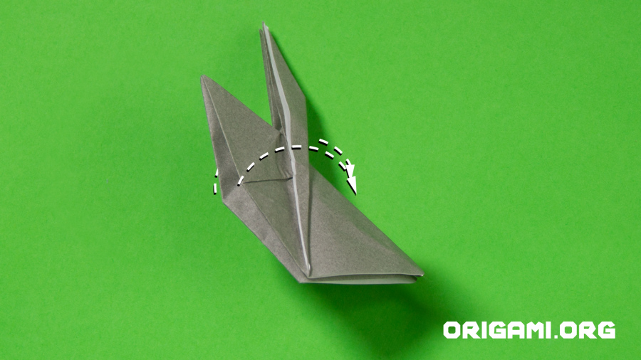 Origami Lapin étape 14