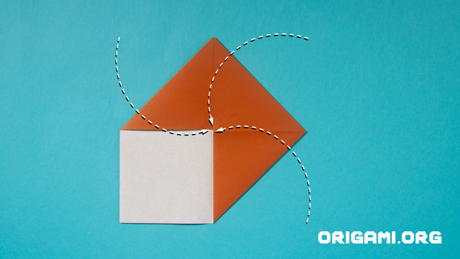 Origami Puppy Step 5