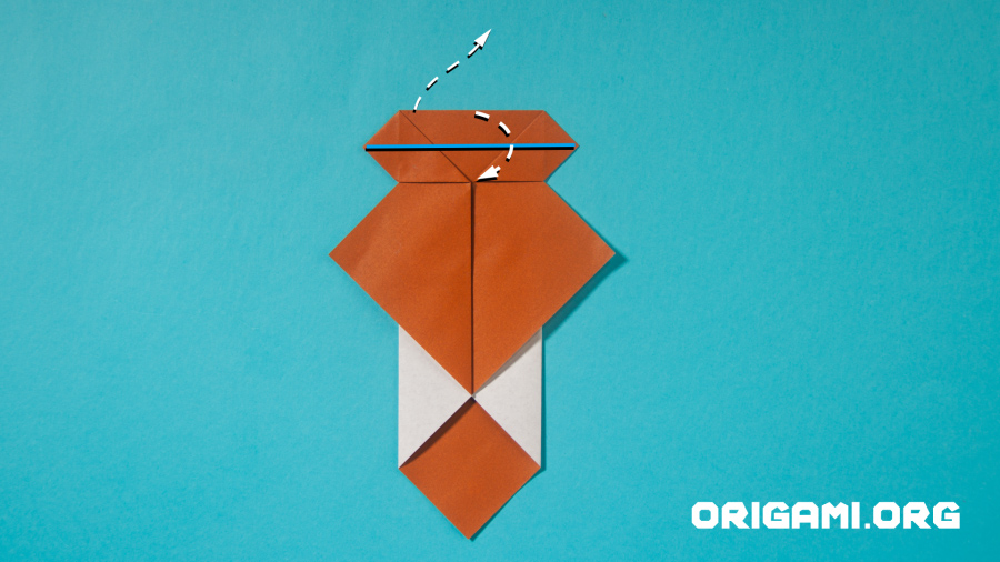Origami Puppy Step 11