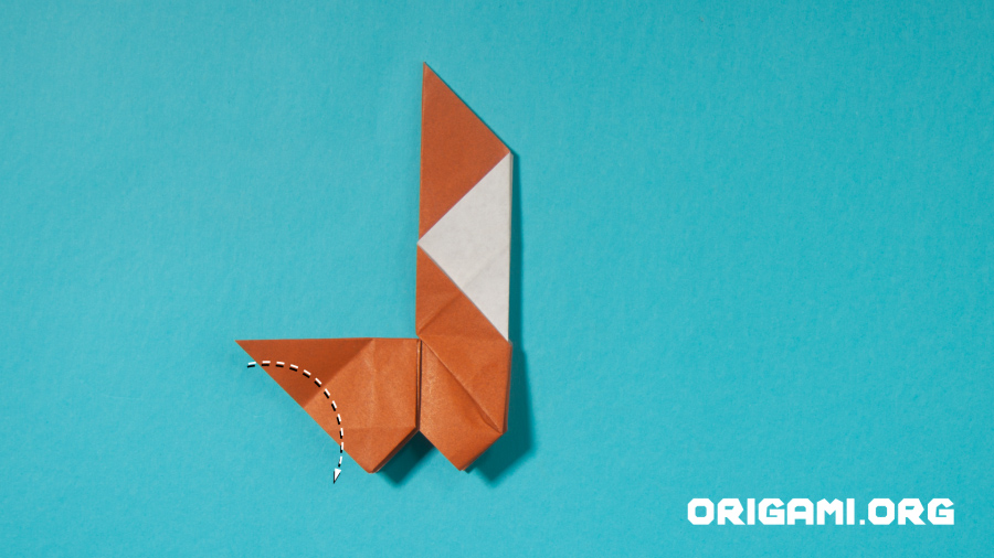 Origami Puppy Step 24